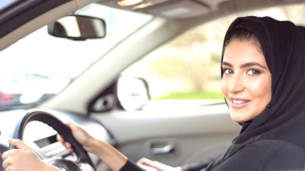 women taking charge of road